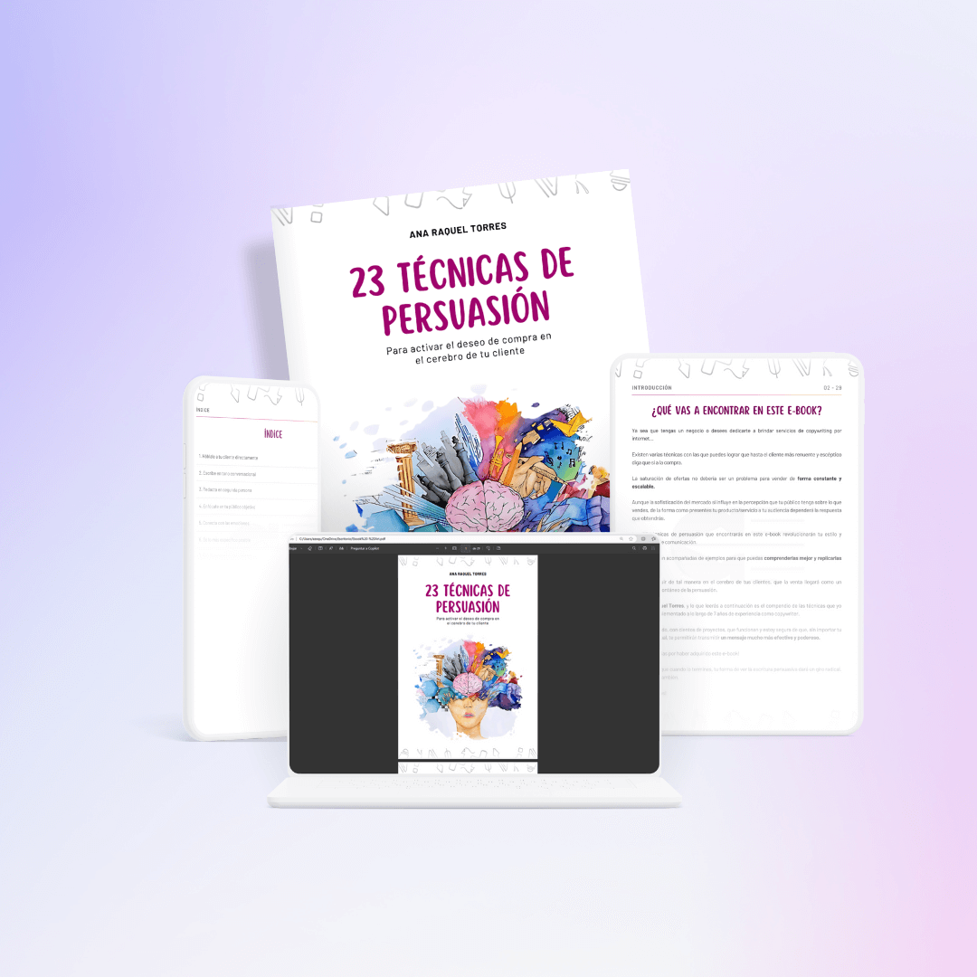 Ebook 23 técnicas de persuasión